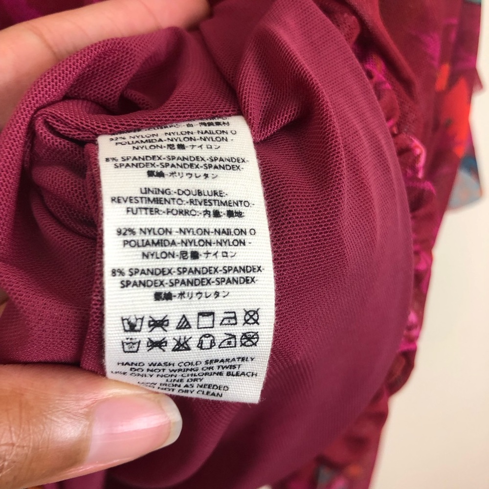 Free People Wildflower Floral  Honey Blouse - Picture 7 of 7